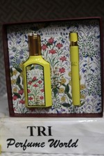 GUCCI FLORA GORGEOUS ORCHID set Eau de Parfum Spray 1.6 fl. oz.  EDP 10 ml