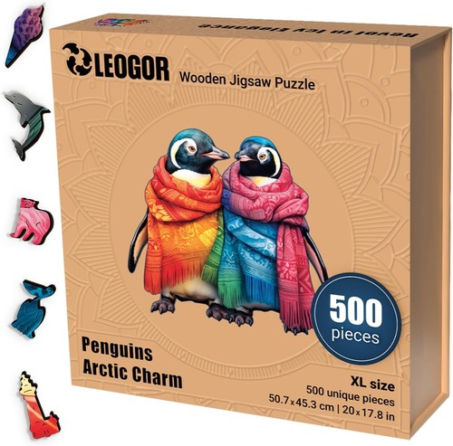 Unique 500-Piece Wooden Puzzle – Peaceful Assembling with Lifetime Replacement - Picture 3 of 10