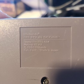 Nintendo NES Four Score Turbo 4 Player Wired Controller Adapter UNTESTED