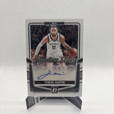 2024-25 Donruss Optic Tyrese Martin Signature Series Auto #14 Nets