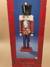 VINTAGE Kurt Adler 14" Old World Wooden Hand-Crafted Nutcracker Soldier