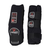 Catago Stall- Und Transportgamaschen Fir-Tech Healing- Schwarz - M Pferde