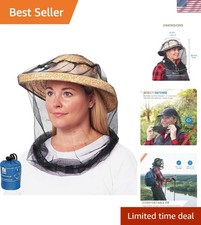 Mosquito Head Net - Ultra-Fine Bug Protection for Outdoor Adventures
