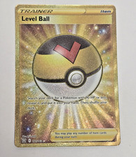 level ball pokemon card price Pokemon Level Ball 181/163 Secret Rare Gold Card Battle Styles MINT PSA Ready