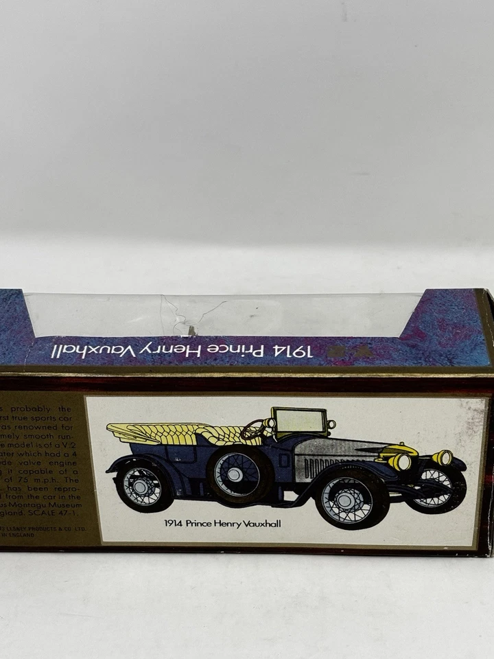 Matchbox Lesney Y-2 1914 Prince Henry Vauxhall Models of Yesteryear 1973 VTG - Image 3 of 3