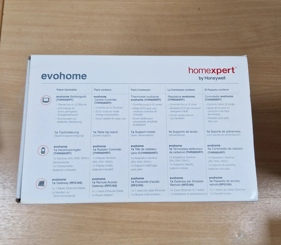 Honeywell Evohome Gateway Starter Pack THR992GRT Smart Heating Kit - Image 4 of 4