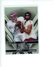 2024 Leaf Heroes and Prospects Silver #260 Michael Vick Kyron Drones #d 115/199