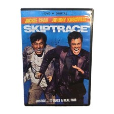 Skiptrace (DVD, 2016) And Digital Copy.  Jackie Chan, Johnny Knoxville 