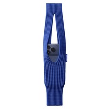 ISSEY MIYAKE Apple iPhone Pocket Long Strap Mandarin Blue Pouch Crossbody New