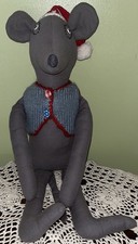 Maileg Rare Retired Large Christmas Mouse