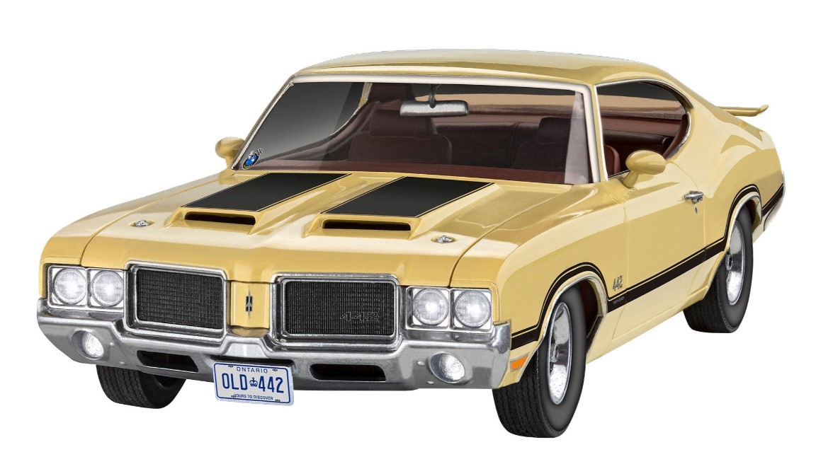 Revell 71 Oldsmobile 442 kit de modélisme de voiture classique à assembler