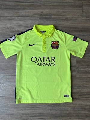 Lionel Messi 2014-2015 FC Barcelona Third Nike Jersey Mens S Small