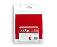 100 PVC Thin Cards, 100 and 200 Compatible, Blank Plastic ID Badge, Printers