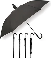 Non-drip lightweight umbrella with Cover, plastic Telescopic cover, Windproof