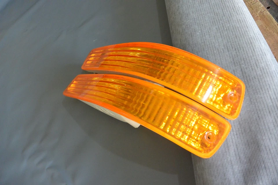 JDM ÁMBAR Parachoques Luces Lente 90-91' Kouki Sir Fit Honda CRX EF8 EF7 SH2 CR-X Foto 4 de 4