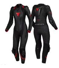 Woman_Motorbike/ Racing Customize /orginal cowhide leather Motorcycle suit