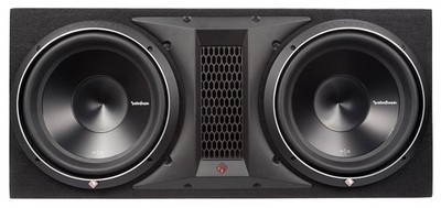 Rockford Fosgate P3-2X12 - 2x30cm DOPPEL DUAL Gehäusesubwoofer Bassbox 2400 Watt