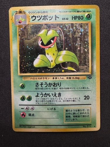 Victreebel #71 - Holo - Jungle (JP) - Rare Pokemon Card released in 1997