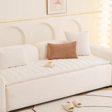 Npetrsnug Couch Cover for Dogs Washable, Soft 27.56 x 70.9 inch, White