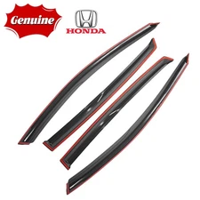 Genuine Honda Window Visor For 2018-2022 Accord Sedan Vent Rain Guards Deflector