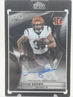 2025 Topps Chrome Chase Brown Chrome Autographs (RAW)