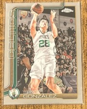 2025-26 Topps Chrome Hugo Gonzalez #278 (RC) Boston Celtics Rookie
