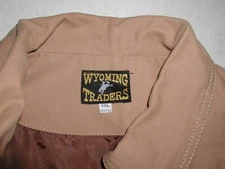 NWT Wyoming Traders Women's Arizona Snap Zip Canvas Vest PLUS 2XL Tan