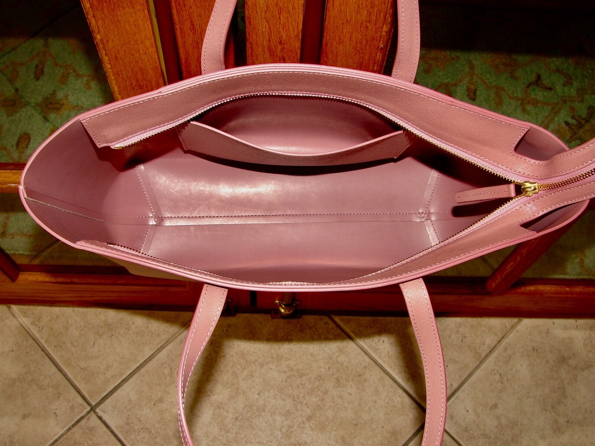MANSUR GAVRIEL ピンクトートバッグ Mansur Gavriel Pink Smooth Leather Ocean Large Tote Bag