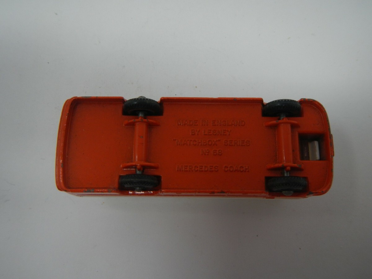 Vintage Matchbox Mercedes Coach No. 68 | eBay