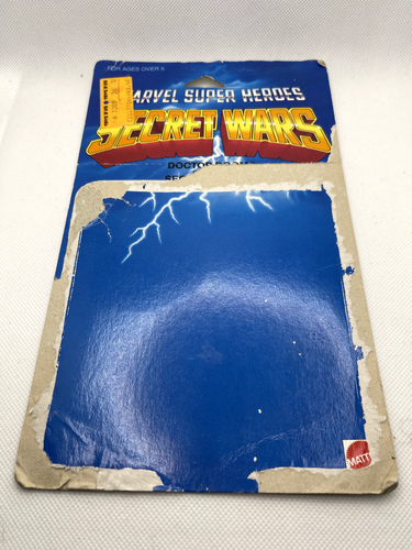 Modellino vintage MARVEL SECRET WARS DR DOOM 1983 Marvel Comics con scudo - Foto 3 di 7