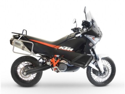 RD-Moto Sturzbügel für KTM 950 Adventure schwarz 2003-2005 Rahmen Schutz