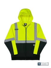 Buffalo Outdoors® Workwear Class 2 Hi Vis Safety Softshell Jacket