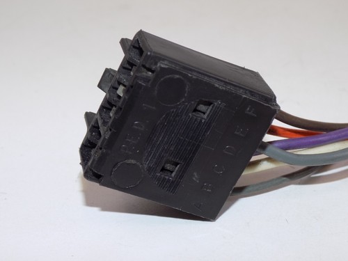 Windshield Wiper Switch Wiring Connectors Two (2) OEM 1985 C4 Corvette - Bild 13 von 20
