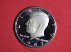 1983-S CLAD Kennedy Half Dollar #P28461 — photo 1