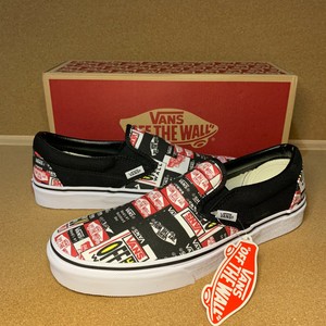vans label mix slip on