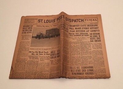 St Louis Post Dispatch May 9 1959 Newspaper Pages | eBay