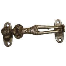 Indiano Mensola Maniglia IN Ottone Oro Antico Tribale Design