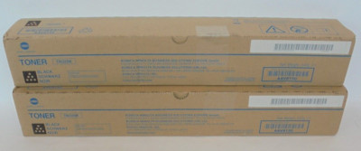 2x Konica Minolta TN328K AAV8150 Toner Black Schwarz f. Bizhub C250i C300i TN328