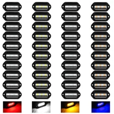 Universal LED License Plate Tag Light Lamp For Truck SUV Trailer RV Van Boat