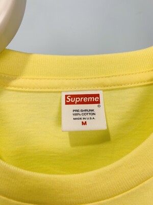 2018 Supreme Eternal Tee Gold Yellow Medium FW18 T-Shirt Infinity