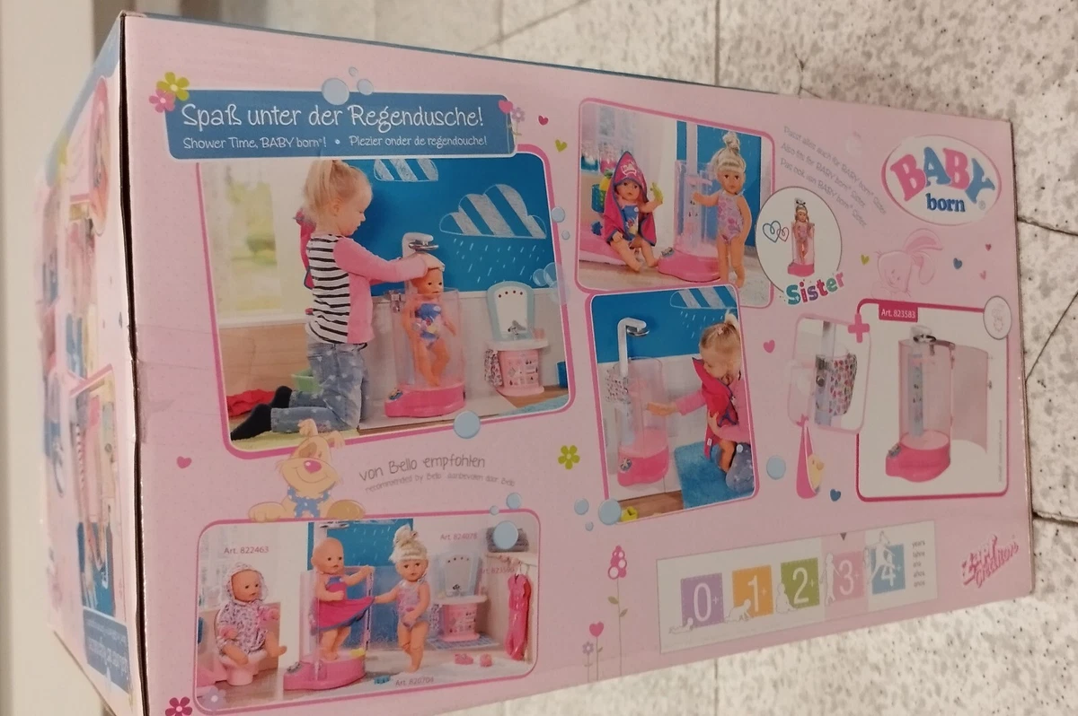 Baby Born 2017 Ducha Rain Fun Shower Zapf Creation .Nuevo