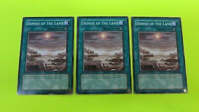 YUGIOH Demise of the Land LODT-EN047 Near-Mint NM Unlimited 2 AVAILABLE