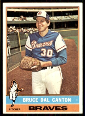 1976 Topps #486 Bruce Del Canton Atlanta Braves