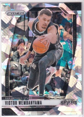 2024-25 Panini Prizm NBA No. 172 Victor Wembanyama Ice Prizm