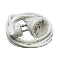 SCHUKO-VERLÄNGERUNG 1m -10m reinweiß 3x1,5 ...