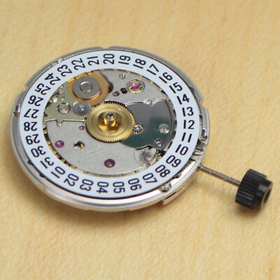 Original ETA 2824-2 Autom. Uhrwerk 11 /12''' SC CLD F3 schwarz auf weiß H3=1,5mm