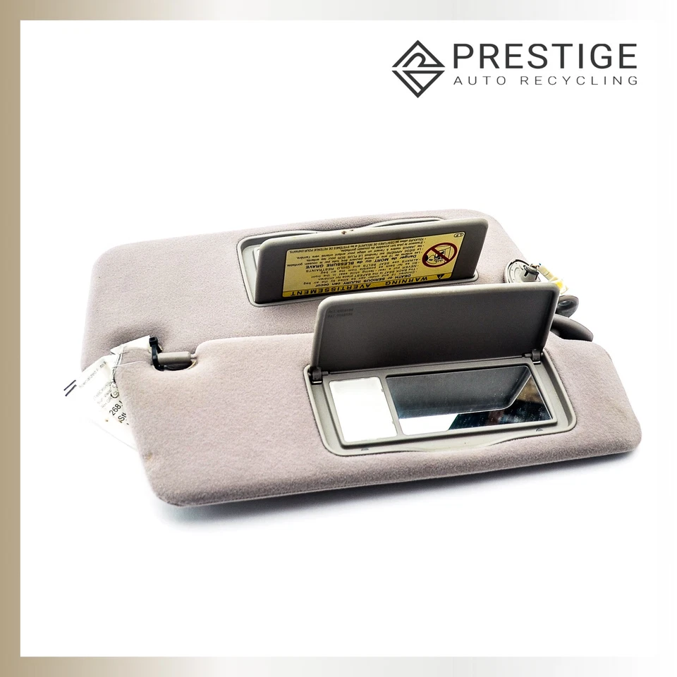 2001-2006 LEXUS GS300 Sun Visor Left & Right 743203A030A0 743103A210A0 Gray OEM - Image 3 of 4