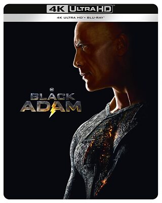 Black Adam (4k Ultra Hd+blu-ray) (ltd Steelbook) [Blu-Ray 4K Uhd] - 2022
