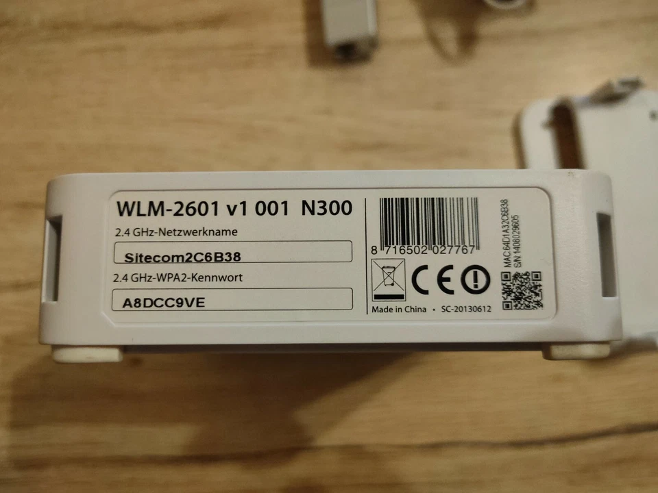 Sitecom WLM 2601 WLAN Modem Router mit Datenraten bis zu 300 Mbit/s - Bild 3 von 3