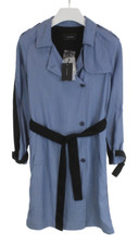 Cop Copine Clapton Manteau Trench Femme EU36 Ceinturé Boutonné Veste Claire